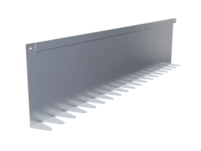 Бордюр Gidrolica Line Steel L-образный из оцинкованной стали 1200х280х70х1,5мм